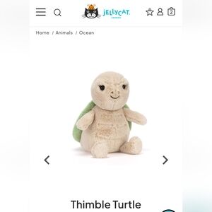 Jellycat Thimble Turtle